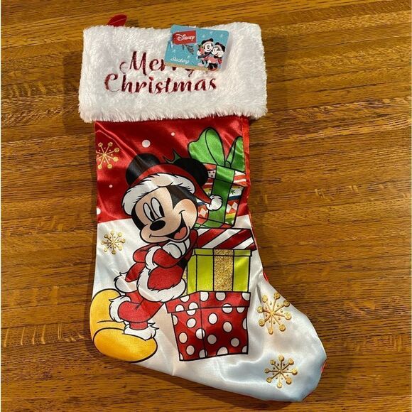 Disney Mickey Mouse Christmas Stocking NWT - Picture 3 of 5